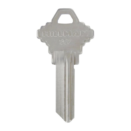 Hillman KeyKrafter House & Office Universal Key Blank; 208 SC7 Single Sided - Pack of 4 5935101